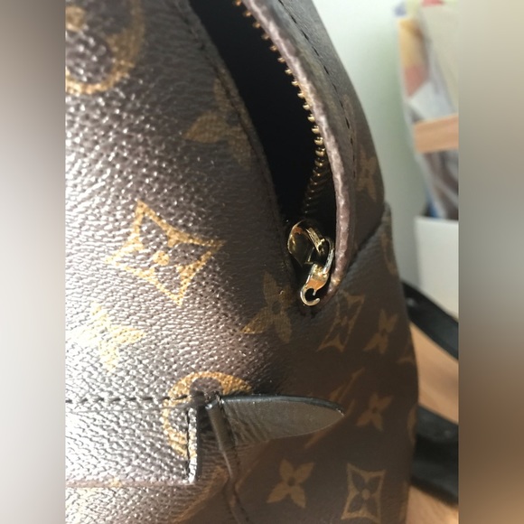 Luis Vuitton Mini backpack brown canvas monogram main image 5